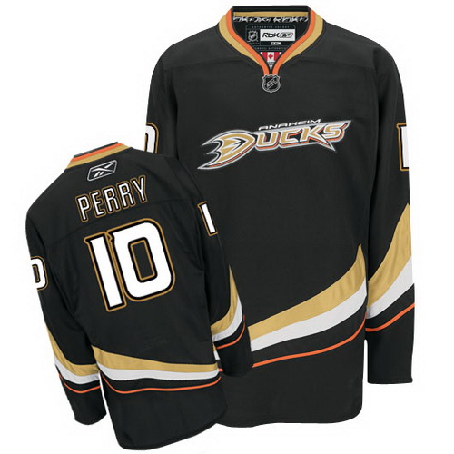 Anaheim Ducks 10 Corey Perry Black Home Hot Sale NHL Hockey Jersey